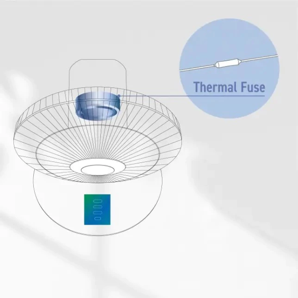PANASONIC 16" Table Fan F-MN40JV (Random Color) - Image 4