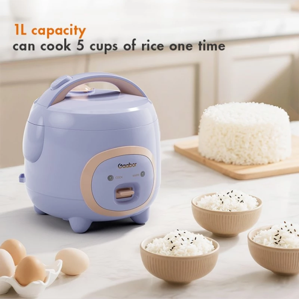 GAABOR 2.5L Mini Mechanical Rice Cooker Multi Fast Cooking Non-Stick RC-25M01A - Image 4