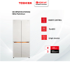 TOSHIBA 585L Multi-Door Inverter Refrigerator GR-RF681WI-PGY (D4)