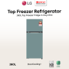 LG 360L Inverter Top Freezer Fridge GN-B332PMGB (Clay Mint) | 5 Star Energy Efficient
