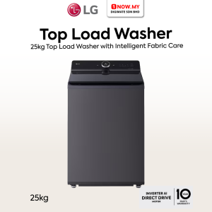 LG 25kg Inverter Top Load Washer with Intelligent Fabric Care TX2725AT9J