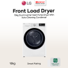 LG 10kg Dual Inverter Heat Pump Dryer RH10VHP2W | Auto Cleaning Condenser