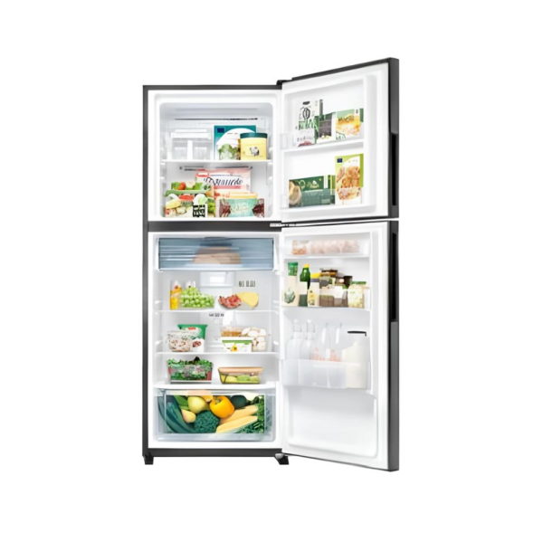SHARP 380L Inverter Top Freezer Refrigerator SJ3822MSS | 5 Star Energy Efficient AG Nano Deodoriser - Image 2