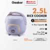 GAABOR 2.5L Mini Mechanical Rice Cooker Multi Fast Cooking Non-Stick RC-25M01A
