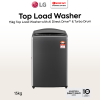 LG 15kg Inverter Top Load Washer AI Direct Drive TV2515DV3B | 5 Star Energy Efficient