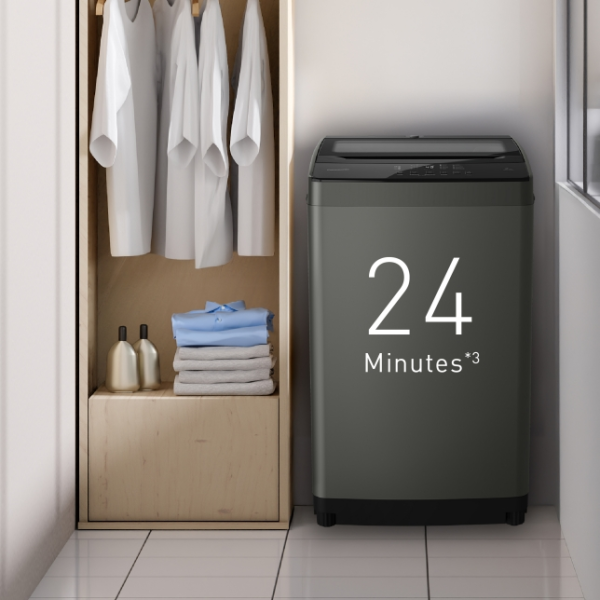 PANASONIC 7kg Inverter Top Load Washer JS1 Series NA-F70JS1GRT (NA-F70JS1) | 5 Star Energy Efficient - Image 3