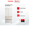 TOSHIBA 580L Multi-Door Inverter Refrigerator GR-RF680WI-PGY (D4)