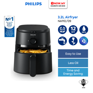 PHILIPS 3.2L Airfryer 12-in-1 1000 Series NA110/09
