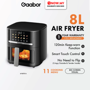 GAABOR 8L Air Fryer Non-Stick Coating Smart Touch AF-80T01A
