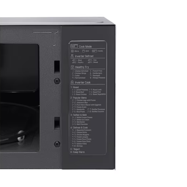 LG 25L NeoChef Smart Inverter Microwave Oven MH6535GIS - Image 5
