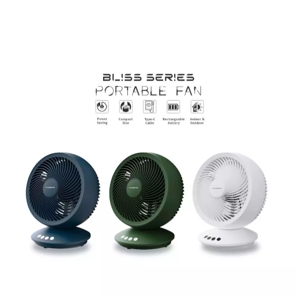 FABER 8" Portable Table Fan Rechargeable FTF BLISS 8540GN - Image 4