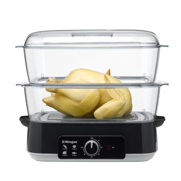 MORGAN 30L Food Steamer MFS-29 | Jumbo Nutristeam 2 Steam Zones - Image 4