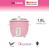 SAYANG 1.8L Rice Cooker YM40-GT (Pink)