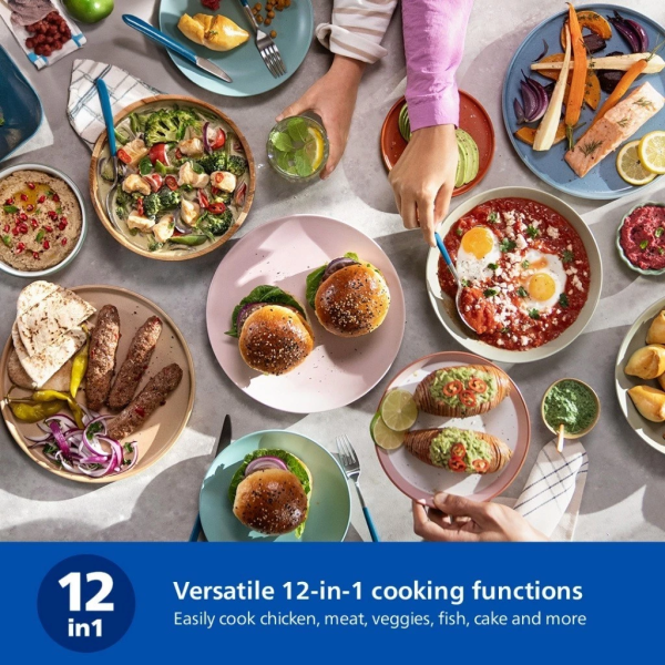 PHILIPS 3.2L Airfryer 12-in-1 1000 Series NA110/09 - Image 3
