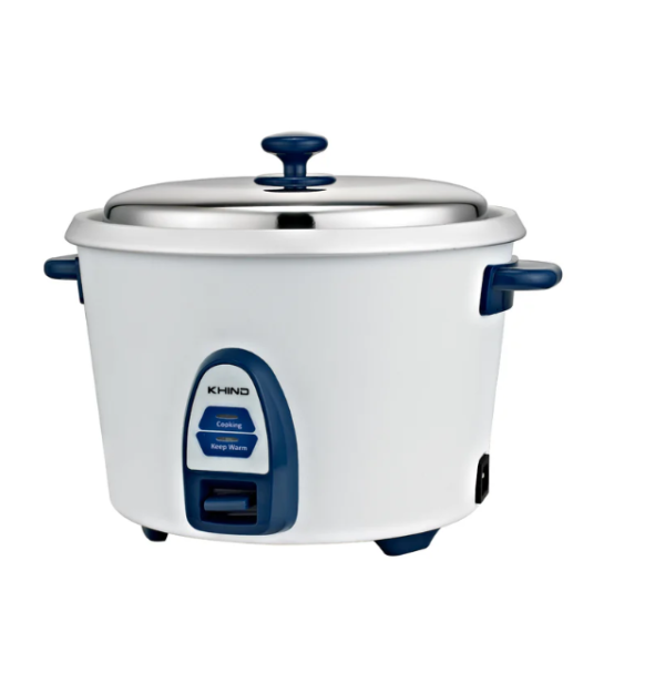 KHIND 1L Rice Cooker RC810N (Random Color) | Stainless Steel Cover - Image 3