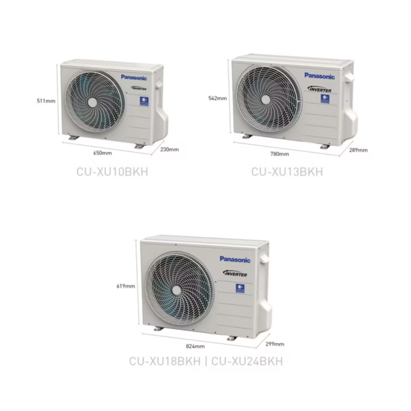 PANASONIC 1HP 1.5HP 2HP 2.5HP X-Premium Inverter XU BKH Air-Conditioner |  5 Star Energy Efficient - Image 6