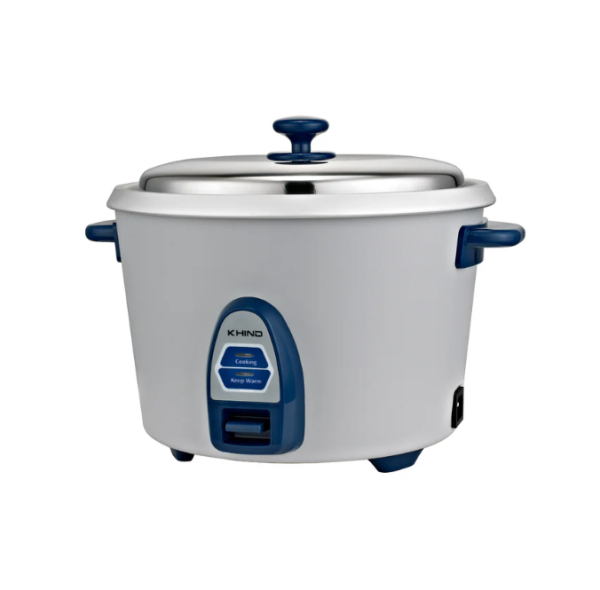KHIND 0.6L Rice Cooker RC806N (Random Color) | Stainless Steel Cover - Image 2