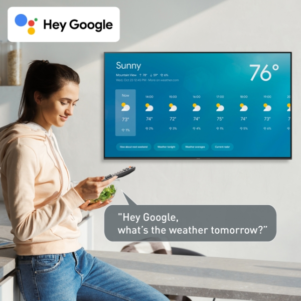 PANASONIC 32" NS600 HD Smart Google TV TH-32NS600K - Image 4