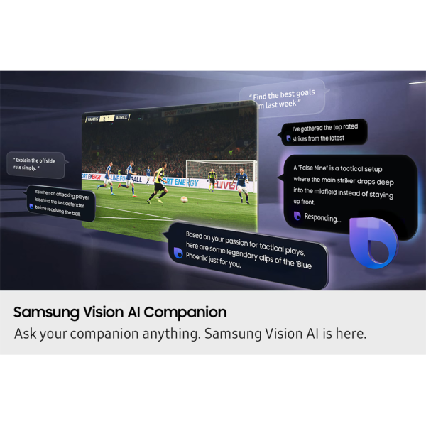 SAMSUNG 55" M70H Mini LED 4K Vision AI Smart TV UA55M70HAKXXM - Image 4