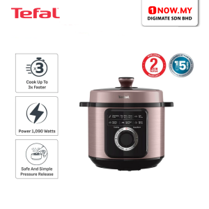 TEFAL 6L Effi Cook Presure Cooker CY2116Y0