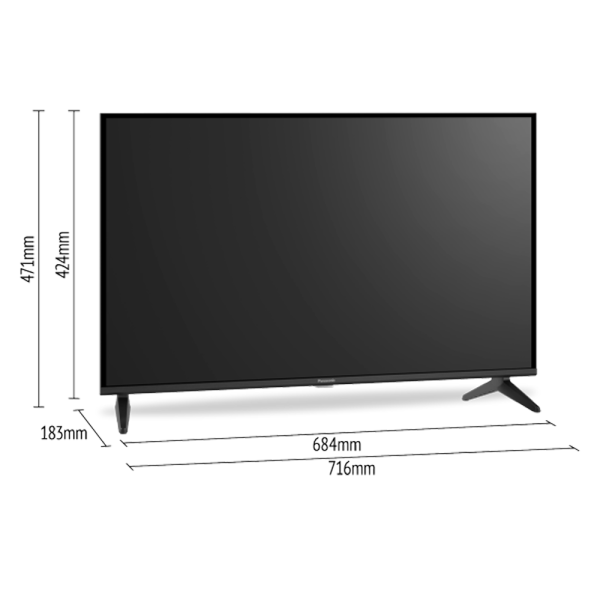 PANASONIC 32" NS600 HD Smart Google TV TH-32NS600K - Image 2