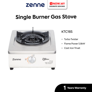 ZENNE Single Burner Gas Stove (5.8kW) KTC18S