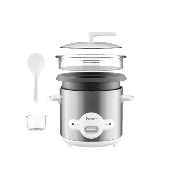 FABER 1L Rice Cooker Non Stick FRC-311ST | 3 Star Efficient - Image 2