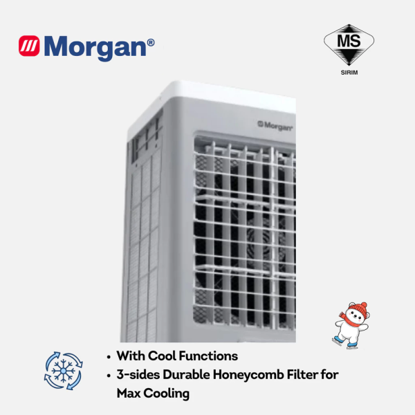 MORGAN 60L Portable Air Cooler MAC-COOL 8A - Image 3