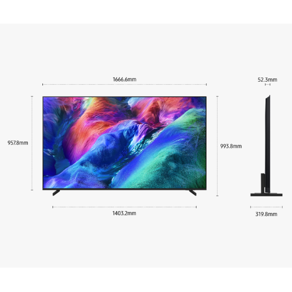 SAMSUNG 75" Micro RGB R85H 4K Vision AI Smart TV MRA75R85HAKXXM | RM500 TNG Credit (Pre Order) - Image 2