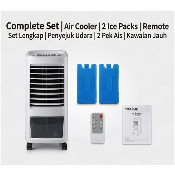 PENSONIC 7L Air Cooler With Ice Packs PAC-105M - Image 6