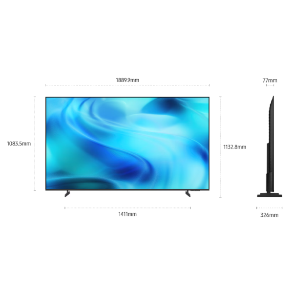 SAMSUNG 85" U8000H Crystal 4K UHD Vision AI Smart TV UA85U8000H - Image 2