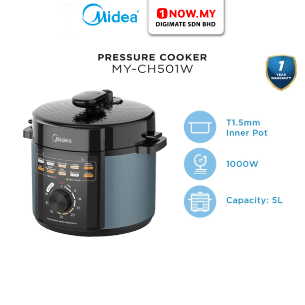 MIDEA 5L Pressure Cooker MY-CH501W | Great 11-Cooking Functions