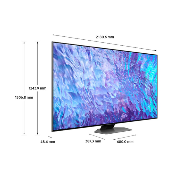 SAMSUNG 98" Q80C QLED 4K Smart TV QA98Q80CAKXXM | Up To 120Hz (Pre Order) - Image 2