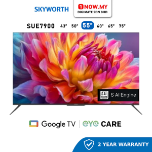 SKYWORTH 55" SUE7900 4K UHD Eye Care Google TV 120Hz 55SUE7900