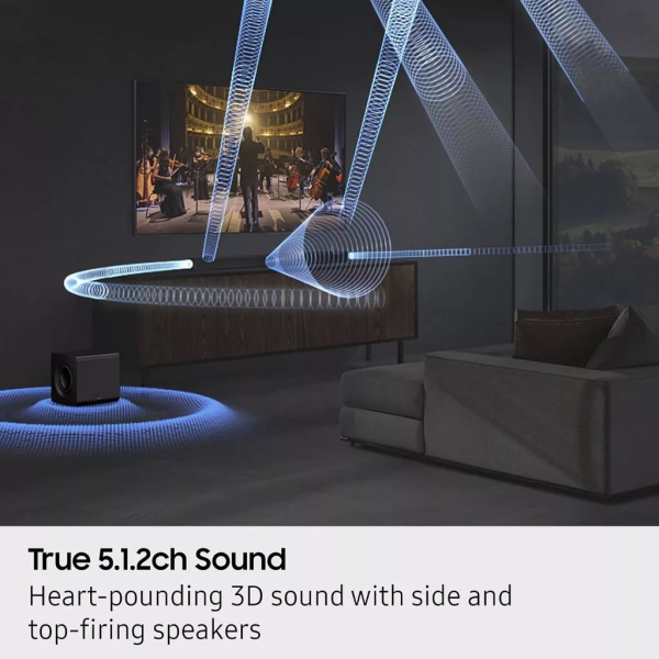 SAMSUNG 5.1.2ch Q-Series Soundbar With Subwoofer HW-Q800H - Image 3