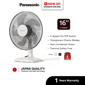 PANASONIC 16" Table Fan F-MN40JV (Random Color) | 5 Star Energy Efficient