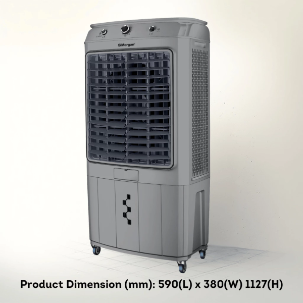 MORGAN 65L Portable Commercial Air Cooler with Ion Filtration System MAC-COOL MATE 65 - Image 2