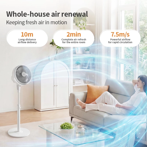 GAABOR Air Circulation Standing Fan FM-M01A | Adjustable Height - Image 3