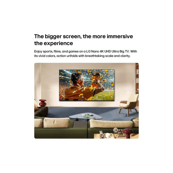 LG 75" NU84 NANO 4K UHD AI Smart TV 75NU845BPSB (Pre Order) - Image 3