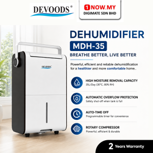 DEVOODS Portable Dehumidifiers MDH-35 (Pre Order)
