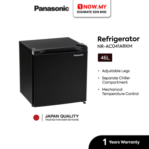 PANASONIC 46L Minibar Fridge NR-AC041ARKM