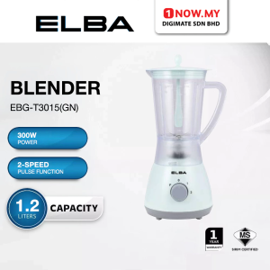 ELBA 1.2L Blender 2-Speed EBG-T3015(GN)