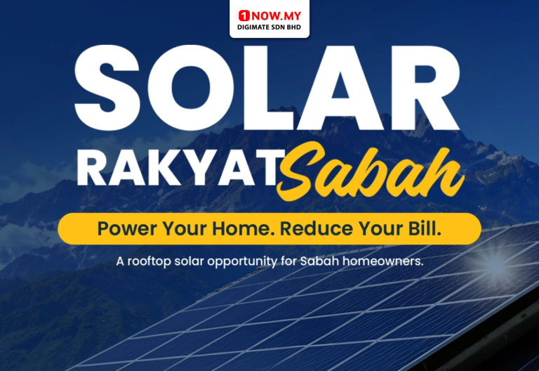 Solar Rakyat Sabah - Save Up to 90% Electricity Bill