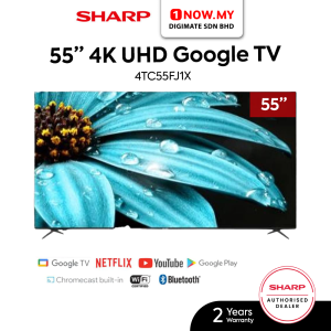 SHARP 55" FJ1 4K UHD Google TV 4TC55FJ1X