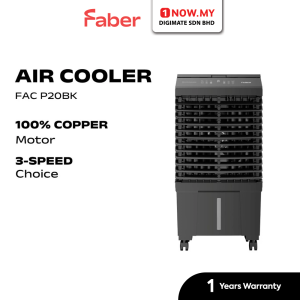 FABER 20L Air Cooler FAC P20BK​​​​​​​ | 3 Speed Choice