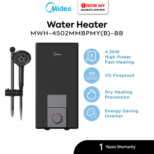 MIDEA Instant Water Heater DC Pump 4.5kW MWH-4502MMBPMY(B)-BB