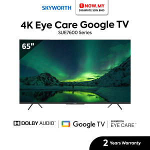 SKYWORTH 65" SUE7600 4K UHD Eye Care Google TV 65SUE7600