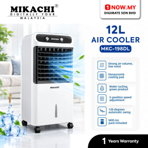 MIKACHI 12L Air Cooler MKC-198DL