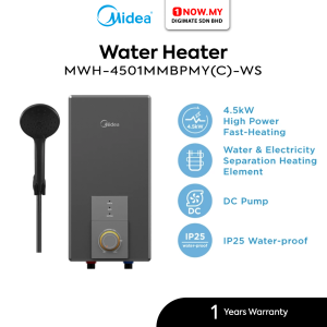MIDEA Inverter Instant Water Heater DC Pump 4.5kW MWH-4501MMBPMY(C)-WS