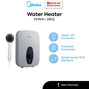 MIDEA Instant Water Heater No Pump 3.8kW MWH-38Q